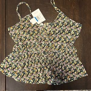 Cute flower tank